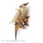 アンティークジュエリー BOUCHER　鳥ビジュー