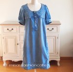 Paul & Joe　ワンピ 　デニム　猫刺繍
