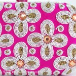 ＳＡＮＴＩサンティ クラッチ 　針刺繍の花BOX