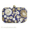 （画像用） ＳＡＮＴＩサンティ　クラッチ 金＆パールの花刺繍
