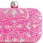 ＳＡＮＴＩサンティ クラッチ パーティーバッグ Pink