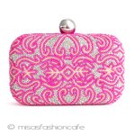 ＳＡＮＴＩサンティ クラッチ パーティーバッグ Pink
