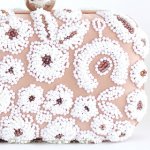 ＳＡＮＴＩサンティ　クラッチ お花パーティーバッグ