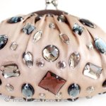 ＳＡＮＴＩサンティ　バッグ ブラウンｘグレー再販