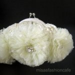 SANTI サンティ クラッチ レモンフラワー（小）