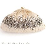 ＳＡＮＴＩサンティ　バッグ パール・フローラル