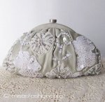 SANTI サンティ クラッチ 再販デリケート・フラワー