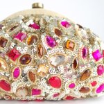 ＳＡＮＴＩサンティ　バッグ GOLD　ピーコック