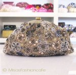 SANTI サンティ クラッチ フラワー・クチュール