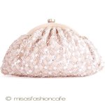 SANTI サンティ　バッグ Sweetピーチ・ジュエル