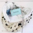 （画像用） SANTI サンティ クラッチ パール・フェザー