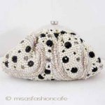 SANTI サンティ クラッチ パール・フェザー