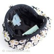（画像用） ＳＡＮＴＩサンティ　バッグ 　針刺繍の花（Black）