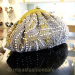 SANTI サンティ クラッチ 　パールxチェーン