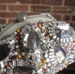 SANTI サンティ クラッチ 　パーティージュエル　