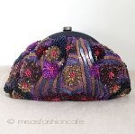 SANTI サンティ クラッチ オータム・フラワー