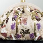 SANTI サンティ クラッチ ヌーディー・フローラル