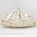 SANTI サンティ クラッチ エレガンス・リーフ