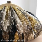 ＳＡＮＴＩサンティ　バッグ ゴールド＆ブラック