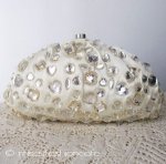 SANTI サンティ クラッチ 再販！ハートジュエル