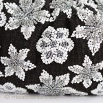 ＳＡＮＴＩサンティ　バッグ フローラル・ニット