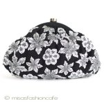 ＳＡＮＴＩサンティ　バッグ フローラル・ニット