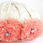 ＳＡＮＴＩサンティ バッグ ビジューフラワー（大）