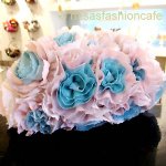 SANTI サンティ クラッチ フラワーブーケ