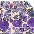（画像用） ＳＡＮＴＩ　クラッチ パープル・フラワー