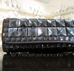 SANTI サンティ クラッチ 　パヴェ・ブラックダイヤ