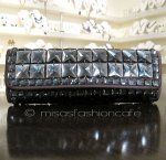 SANTI サンティ クラッチ 　パヴェ・ブラックダイヤ