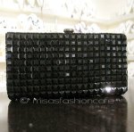 SANTI サンティ クラッチ スクエア・ストーン