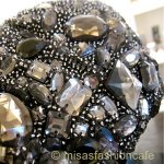 SANTI サンティ クラッチ ジュエル（グレー）