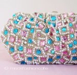 ＳＡＮＴＩサンティ　クラッチ パール・ジュエル