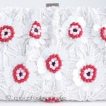 ＳＡＮＴＩサンティ　バッグ Red＆Whiteフラワー