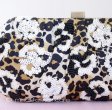 （画像用） ＳＡＮＴＩサンティ クラッチ 　レオパードｘ白花
