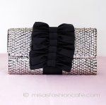 ＳＡＮＴＩサンティ　バッグ リボンスパンコール