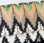 SANTI サンティ クラッチ Dressy ジグザグ