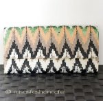 SANTI サンティ クラッチ Dressy ジグザグ