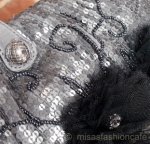 SANTI サンティ クラッチ グレー （ワイド型）