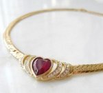 ChristianDiorディオール ハートネックレス