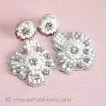 ＳＰＡＲＫＬ　ピアス ブライダル・レース