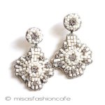 ＳＰＡＲＫＬ　ピアス ブライダル・レース