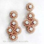 ＳＰＡＲＫＬ　ピアス パール・フローラル