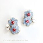 ＳＰＡＲＫＬ　イヤリング BabyBlue フラワー