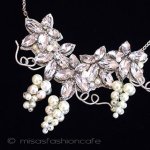 ＳＰＡＲＫＬ　ネックレス シェルパールの葡萄（L）