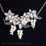 ＳＰＡＲＫＬ　ネックレス シェルパールの葡萄（L）