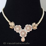 ＳＰＡＲＫＬ　ネックレス パール・フラワー　再販！