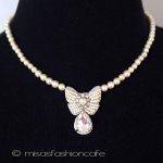 ＳＰＡＲＫＬ　ネックレス シェルパールりぼん