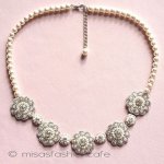 ＳＰＡＲＫＬ　ネックレス エレガント・フローラル